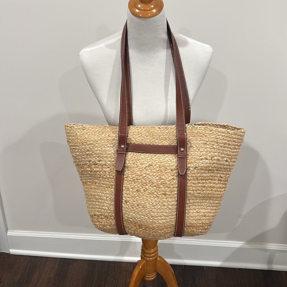 Haute Hippie Straw Tote